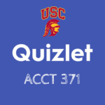 ACCT 371 Quizlet