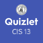 El Camino CIS 13 Quizlet