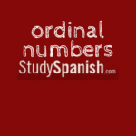 ordinal numbers in spanish quiz