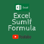 Excel SumIf Formula Video