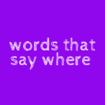 spanish words that say where