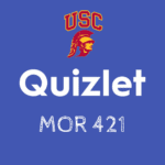 MOR 421 Quizlet