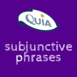 quiz subjunctive phrases spanish