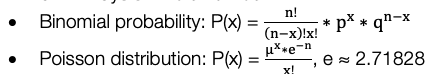 Binomial Probability and Poisson Distribution