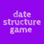 date structure game spanish
