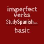 imperfect verbs spanish basic