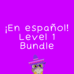 ¡En español! Level 1 Bundle
