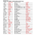 ¡En español! Level 1, Unidad 1 Vocab Answers