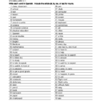 ¡En español! Level 1 Unidad 2 Vocabulario