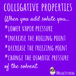 Colligative Properties