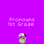 Pronouns L.1.1d First Grade