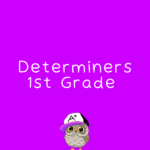 Determiners L.1.1h First Grade