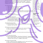 Over in the Meadow Comprehension Questions