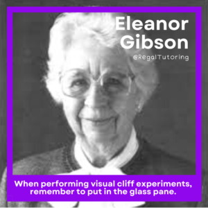Eleanor Gibson Psychology Meme