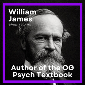 William James Psychology Meme