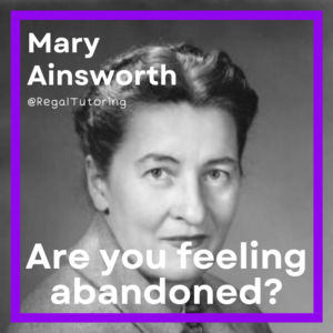 Mary Ainsworth Psychology Meme