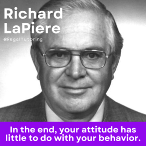 Richard LaPiere Psychology Meme