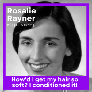 Rosalie Rayner Psychology Meme