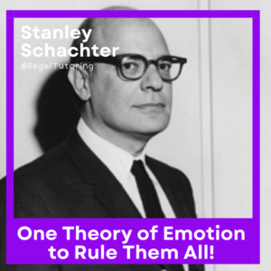 Stanley Schachter Psychology Meme