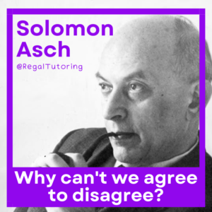 Solomon Asch Psychology Meme