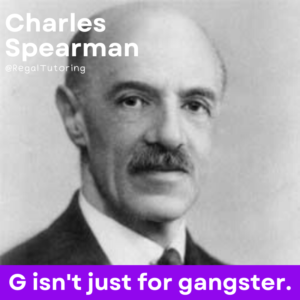 Charles Spearman Psychology Meme