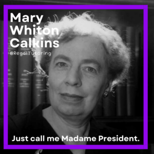 Mary Whiton Calkins Psychology Meme