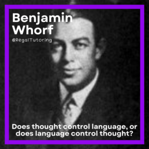 Benjamin Whorf Psychology Meme