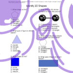 Name Shapes Kindergarten Math