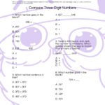 Compare Three-Digit Numbers NBT.2.4 Second Grade Math