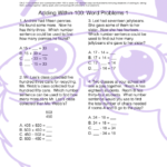 OA.2.1 Second Grade Math Adding Within 100 Word Problems