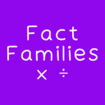 Fact Families Multiplication and Division Online Game
