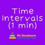 Time Intervals (1 min)