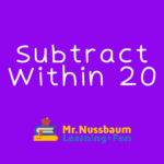 subtract within 20