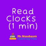 Read Clocks 1 min