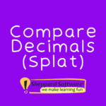 compare decimals (splat)