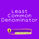 least common denominator