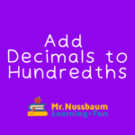 add decimals to hundredths