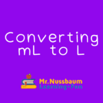 Converting mL to L