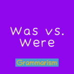 was were subject verb agreement online quiz