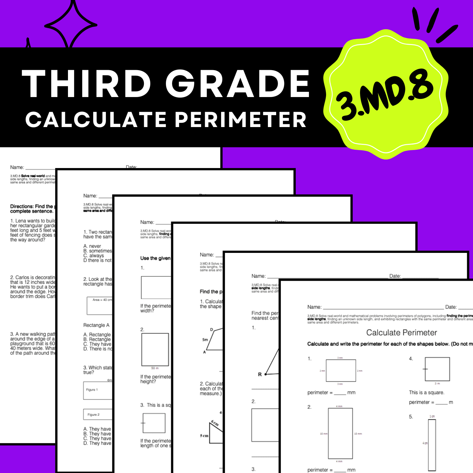 3.md.8 calculate perimeter