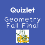 Geometry Fall Final Quizlet