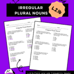 L.2.1b Cover Irregular Plural Nouns