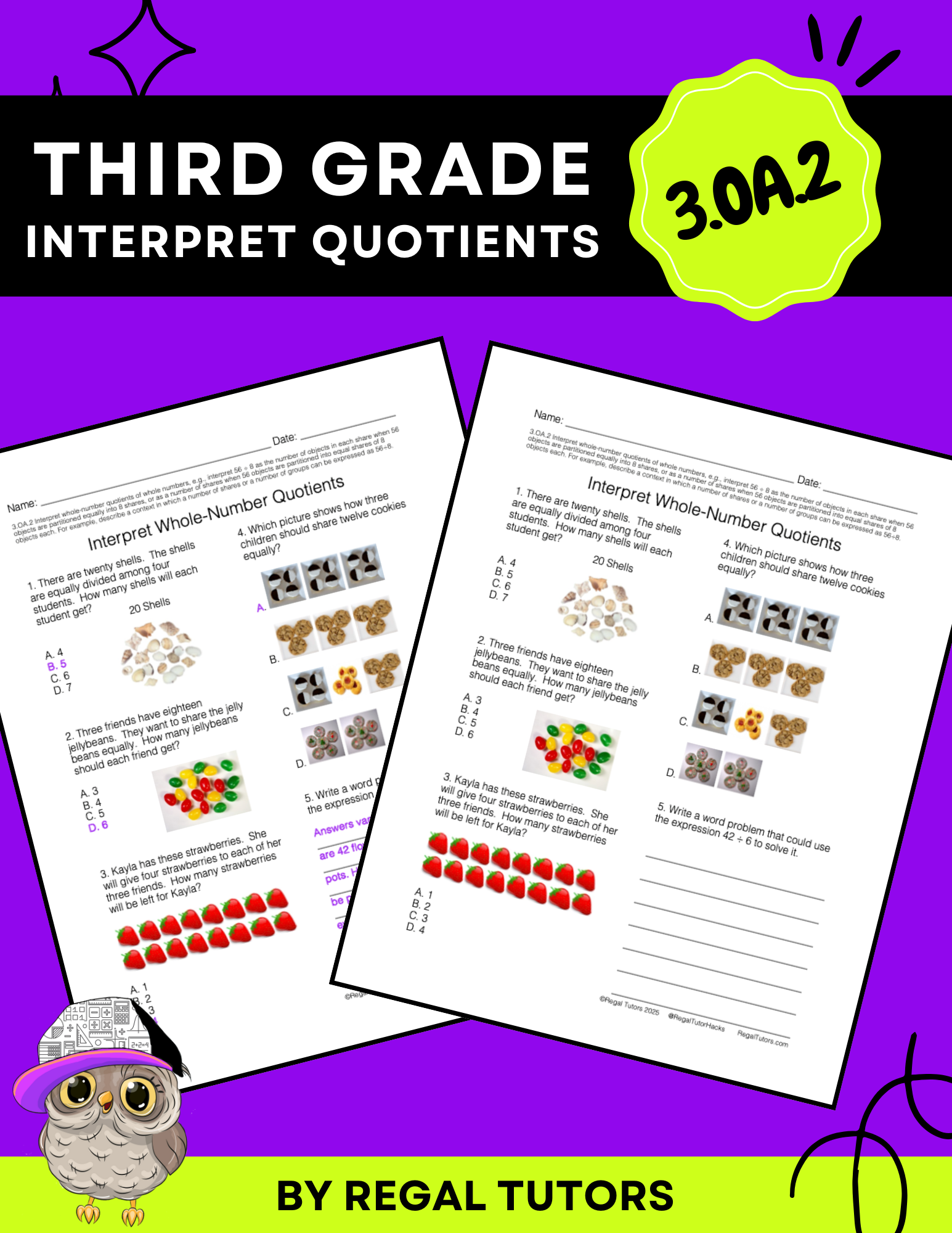 3.oa.2 interpret quotients